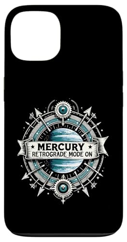 Merkur Rückläufiger Modus Auf Rückläufigkeit Hülle für iPhone 13 von Astrology Enthusiasts Retro Humor