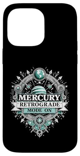 Merkur Rückläufiger Modus Auf Rückläufigkeit Hülle für iPhone 14 Pro Max von Astrology Enthusiasts Retro Humor