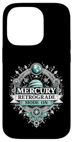 Merkur Rückläufiger Modus Auf Rückläufigkeit Hülle für iPhone 14 Pro von Astrology Enthusiasts Retro Humor