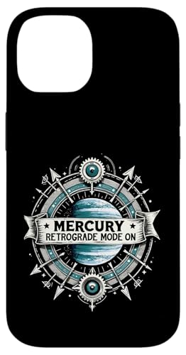 Merkur Rückläufiger Modus Auf Rückläufigkeit Hülle für iPhone 14 von Astrology Enthusiasts Retro Humor
