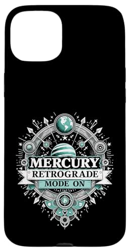 Merkur Rückläufiger Modus Auf Rückläufigkeit Hülle für iPhone 15 Plus von Astrology Enthusiasts Retro Humor