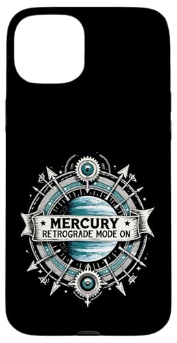 Merkur Rückläufiger Modus Auf Rückläufigkeit Hülle für iPhone 15 Plus von Astrology Enthusiasts Retro Humor