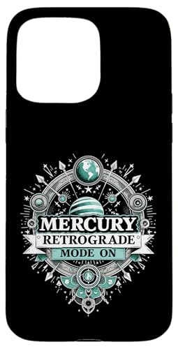 Merkur Rückläufiger Modus Auf Rückläufigkeit Hülle für iPhone 15 Pro Max von Astrology Enthusiasts Retro Humor