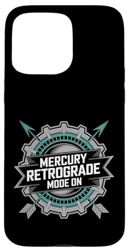 Merkur Rückläufiger Modus Auf Rückläufigkeit Hülle für iPhone 15 Pro Max von Astrology Enthusiasts Retro Humor