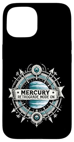Merkur Rückläufiger Modus Auf Rückläufigkeit Hülle für iPhone 15 von Astrology Enthusiasts Retro Humor