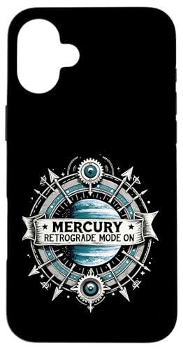 Merkur Rückläufiger Modus Auf Rückläufigkeit Hülle für iPhone 16 Plus von Astrology Enthusiasts Retro Humor