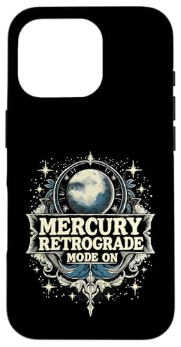 Merkur Rückläufiger Modus Auf Rückläufigkeit Hülle für iPhone 16 Pro von Astrology Enthusiasts Retro Humor