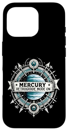 Merkur Rückläufiger Modus Auf Rückläufigkeit Hülle für iPhone 16 Pro von Astrology Enthusiasts Retro Humor