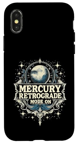 Merkur Rückläufiger Modus Auf Rückläufigkeit Hülle für iPhone X/XS von Astrology Enthusiasts Retro Humor