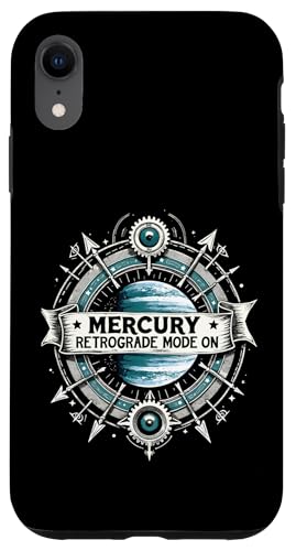 Merkur Rückläufiger Modus Auf Rückläufigkeit Hülle für iPhone XR von Astrology Enthusiasts Retro Humor