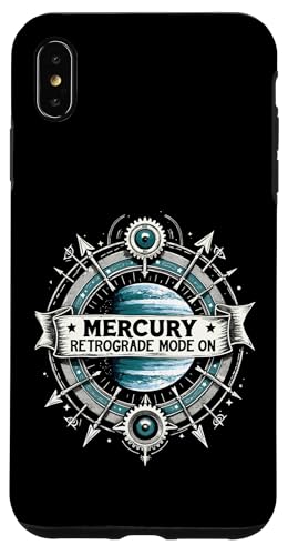 Merkur Rückläufiger Modus Auf Rückläufigkeit Hülle für iPhone XS Max von Astrology Enthusiasts Retro Humor