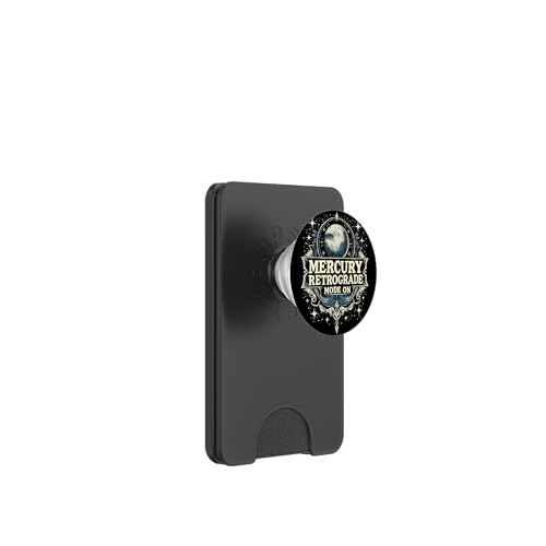 Merkur Rückläufiger Modus Auf Rückläufigkeit PopSockets PopWallet für MagSafe Merkur Rückläufiger Modus Auf Rückläufigkeit PopSockets PopWallet für MagSafe von Astrology Enthusiasts Retro Humor