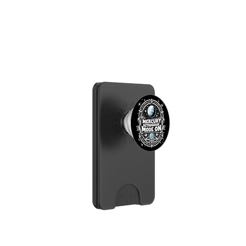 Merkur Rückläufiger Modus Auf Rückläufigkeit PopSockets PopWallet für MagSafe Merkur Rückläufiger Modus Auf Rückläufigkeit PopSockets PopWallet für MagSafe von Astrology Enthusiasts Retro Humor