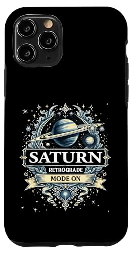 Saturn Rückläufiger Modus Bei Rückläufigkeit Hülle für iPhone 11 Pro von Astrology Enthusiasts Retro Humor