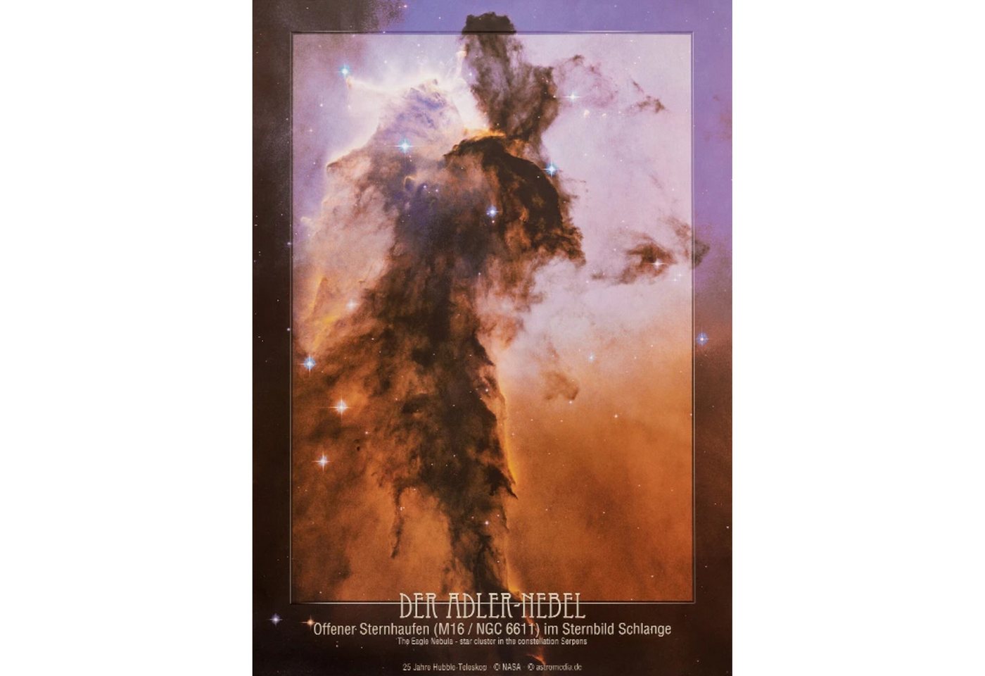 Astromedia Teleskop AstroMedia Poster Der Adler-Nebel Astromedia Teleskop AstroMedia Poster Der Adler-Nebel von Astromedia