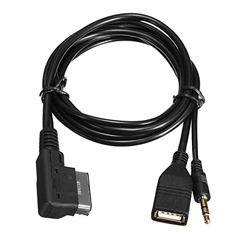 Asudaro AMI AUX MMI Audiokabel Adapter Musik Audio Interface mit 3,5 mm Multimedia-Schnittstelle USB-Ladekabel AMI MMI Music Interface Kabel Anschluss Kompatibel mit A6L A8L Q7 A3 A4LA5 A1 S5 Q5 Asudaro AMI AUX MMI Audiokabel Adapter Musik Audio Interface mit 3,5 mm Multimedia-Schnittstelle USB-Ladekabel AMI MMI Music Interface Kabel Anschluss Kompatibel mit A6L A8L Q7 A3 A4LA5 A1 S5 Q5 von Asudaro