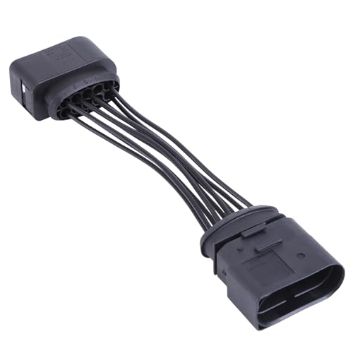 Asudaro Scheinwerfer Nebelscheinwerfer Kabelbaum Sockel Konvertierungsstecker kompatibel für T5 2003-2009 Auto Scheinwerfer Konvertierung Adapter ersetzt 1JO973835 6R0973735 von Asudaro