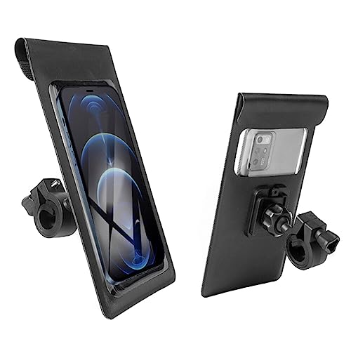 Asudaro Wasserdichter Motorrad Handy Halter, 360 Grad Drehbare Motorrad Lenker Telefon Halterung Fahrrad Telefon Halterung Handy Halter Für Elektromobile Mountain Scooter Dirt Bikes schwarzer Lenker Asudaro Wasserdichter Motorrad Handy Halter, 360 Grad Drehbare Motorrad Lenker Telefon Halterung Fahrrad Telefon Halterung Handy Halter Für Elektromobile Mountain Scooter Dirt Bikes schwarzer Lenker von Asudaro
