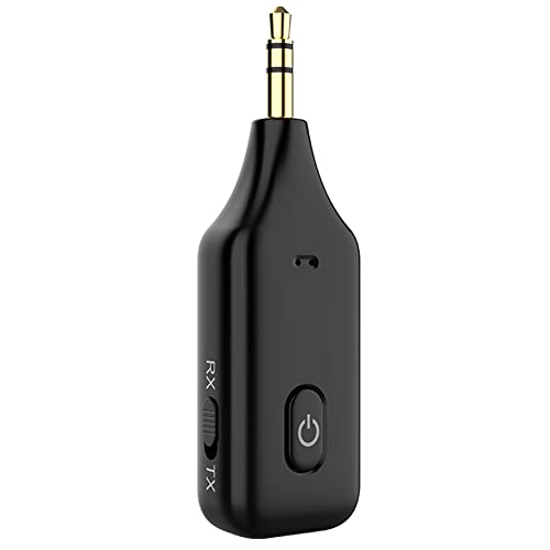 Bluetooth 5.1 Aux Bluetooth Adapter, Asudaro 3-in-1 Bluetooth Sender Empfänger Mikrofon 3,5 mm Audioadapter Konverter für PC/TV/Soundsystem Auto Auxiliary Bluetooth Adapter,Schwarz Bluetooth 5.1 Aux Bluetooth Adapter, Asudaro 3-in-1 Bluetooth Sender Empfänger Mikrofon 3,5 mm Audioadapter Konverter für PC/TV/Soundsystem Auto Auxiliary Bluetooth Adapter,Schwarz von Asudaro