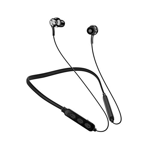 Bluetooth-Kopfhörer, Bluetooth 5.0 Sportkopfhörer Wasserdichte Drahtlose Bluetooth-Kopfhörer Magnetische Ohrhörer mit Mikrofon Sport-Bluetooth-Kopfhörer mit Nackenbügel zum Joggen Outdoor Büro,Schwarz Bluetooth-Kopfhörer, Bluetooth 5.0 Sportkopfhörer Wasserdichte Drahtlose Bluetooth-Kopfhörer Magnetische Ohrhörer mit Mikrofon Sport-Bluetooth-Kopfhörer mit Nackenbügel zum Joggen Outdoor Büro,Schwarz von Asudaro