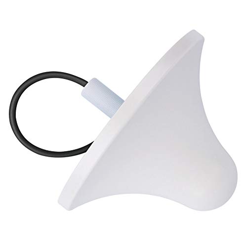 Deckenantenne, Hochleistung Omnidirektionale Deckenmontierte Kuppelantenne 4G LTE,N-Stecker, Breitband 806–2500 MHz,Innen Antenne für Handy Signalverstärker, Telefonsignal-Extender Weiß Deckenantenne, Hochleistung Omnidirektionale Deckenmontierte Kuppelantenne 4G LTE,N-Stecker, Breitband 806–2500 MHz,Innen Antenne für Handy Signalverstärker, Telefonsignal-Extender Weiß von Asudaro