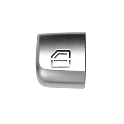 Fenster Control Schalter Taste abdeckung, Asudaro Auto Fensterheber Knopf Elektrische Fenster Schalter Taste Abdeckkappe Kompatibel mit C-Klasse W205, E-Klasse, S-Klasse 2059056811,silber 1 Fenster Control Schalter Taste abdeckung, Asudaro Auto Fensterheber Knopf Elektrische Fenster Schalter Taste Abdeckkappe Kompatibel mit C-Klasse W205, E-Klasse, S-Klasse 2059056811,silber 1 von Asudaro