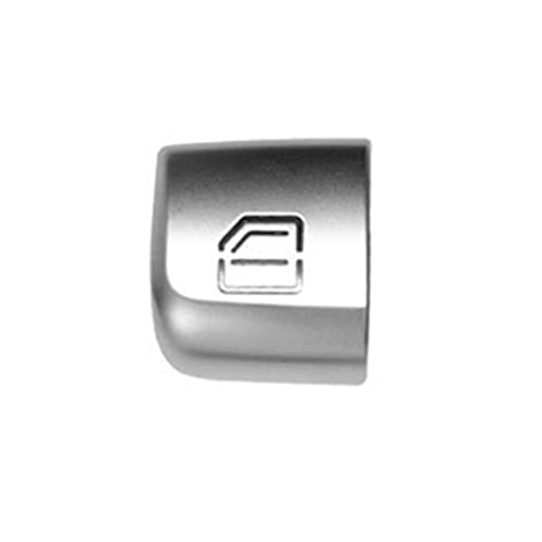 Fenster Control Schalter Taste abdeckung, Asudaro Auto Fensterheber Knopf Elektrische Fenster Schalter Taste Abdeckkappe Kompatibel mit C-Klasse W205, E-Klasse, S-Klasse 2059056811,silber 3 Fenster Control Schalter Taste abdeckung, Asudaro Auto Fensterheber Knopf Elektrische Fenster Schalter Taste Abdeckkappe Kompatibel mit C-Klasse W205, E-Klasse, S-Klasse 2059056811,silber 3 von Asudaro