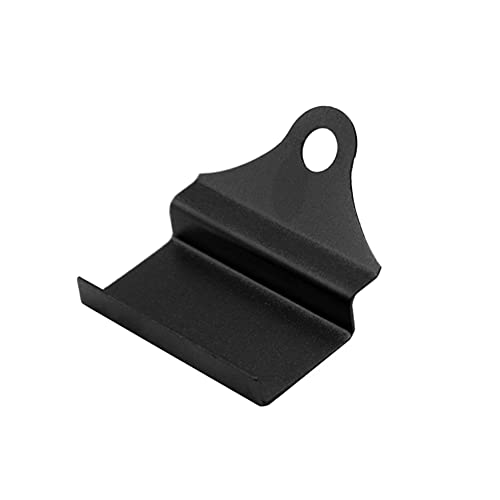 Asudaro Motorrad Tacho Halterung, Universal Motorrad Instrumentenhalterung, Edelstahl, Schwarz von Asudaro