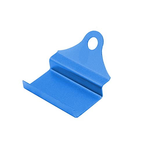 Motorrad Tacho Halterung, Asudaro Motorrad Instrumentenhalterung Universal Motorrad Tacho Halterung Edelstahl Voltmeter Wassertemperatur Tachometer Halterung Motorrad Halterung,blau von Asudaro