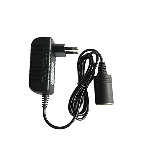 Universal AC-DC Auto Netzteil Adapter,Asudaro KFZ Netzadapter AC auf DC KFZ Netzteil 110V-240V AC auf 12 V DC Spannungswandler Auto Stromversorgungskonverter Zigarettenanzünder Lade-Adapter,Schwarz von Asudaro