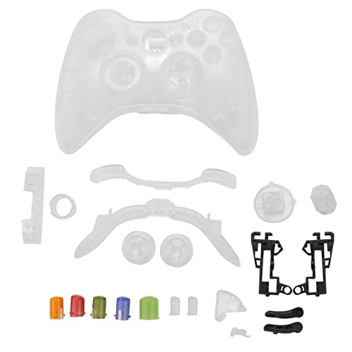 Asuinxurr Kristall Gehaeuse Kompatibel mit 360 Wireless Controller - Klar von Asuinxurr