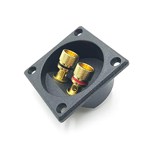 Asukohu Zangenklemme, Culyumatang 2-Wege-Lautsprecherbox-Terminal Binding Post Cup DIY Home Auto Stereo Schraube Cup-Anschlüsse Subwoofer-Stecker Asukohu Zangenklemme, Culyumatang 2-Wege-Lautsprecherbox-Terminal Binding Post Cup DIY Home Auto Stereo Schraube Cup-Anschlüsse Subwoofer-Stecker von Asukohu