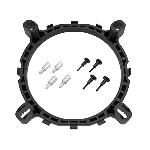 CPU-Lüfterhalterung, Kühlkörper-Halter, Basis-Backplane-Kit für LGA1150, 1156, 1155, 775, ForIntel12th CPU-Lüfter, Plattform-Rack, CPU-Lüfterhalterung für Intel12th 775/1156/1155/1150/1200/115X von Asukohu