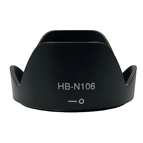 HB-N106 Gegenlichtblende für DSLR-Kameras, Objektivdeckel für AF-P 18–55 mm F/3,5–5,6 G Objektivkamera-Objektivadapter, Fotografie-Zubehör, Objektiv-Zubehör, Gegenlichtblende für DSLR-Kamera-Objektiv von Asukohu