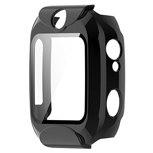 PC-Schutzhülle für Xplora XGO2, wasserdichter Bildschirm für Schalenrahmen, Smartwatch, einteiliges Gehäuse, Glasfolie, Zubehör, Uhren-Stoßstange, Schalenschutz, Smartwatch, transparente Schutzhülle von Asukohu