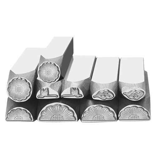 Schmuckstahlstempel Set 10 Herzförmige Briefmarken Robuster Stahlschläge Set Enthalten Aluminiumplatten Täglich Freizeitgebrauch Schmuckstahlstempel Set 10 Herzförmige Briefmarken Robuster Stahlschläge Set Enthalten Aluminiumplatten Täglich Freizeitgebrauch von Asukohu