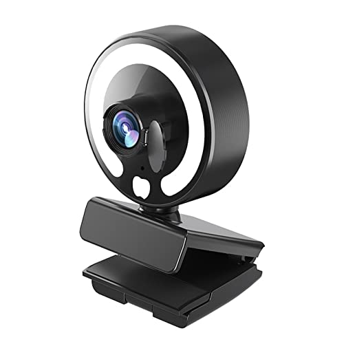Webcam 1080P Auto für USB Desktop 360° drehbare Kamera Live Teaching Live Classes für PC Computer für W Micr Video Webcam mit Mikrofon Beleuchtung 4k 2K 1k von Asukohu