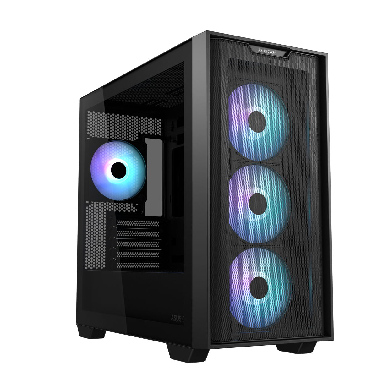 ASUS A21 PLUS TG ARGB Black | PC-Gehäuse von Asus
