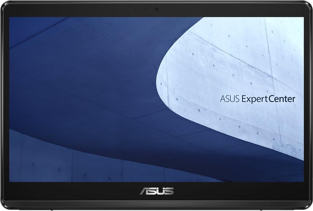 ASUS ExpertCenter E1 AiO E1600WKAT N8256X - All-in-One (Komplettlösung) - Celeron N4500 / 1,1 GHz - RAM 8GB - SSD 256GB - NVMe - UHD Graphics - 1GbE - WLAN: 802,11a/b/g/n/ac, Bluetooth 4,2 - Win 11 Pro - Monitor: LED 39,6 cm (15,6) 1366 x 768 (HD) @ 60 Hz Touchscreen - Schwarz (90PT0391-M00HH0) von Asus