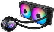 ASUS ROG STRIX LC II 240 ARGB - Prozessor-Flüssigkeitskühlsystem - Kühlergröße: 240 mm - (für: AM4, TR4, LGA1200, LGA1700, AM5, LGA115x Socket) - Kupfersockel - 120 mm (90RC00E1-M0UAY4) von Asus