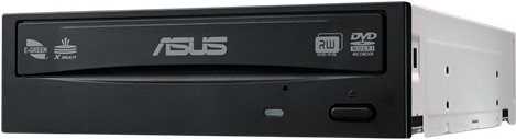 ASUS DRW-24D5MT - Laufwerk - DVD+/-RW (+/-R DL) / DVD-RAM - 24x24x5x - S-ATA - intern - 13,3 cm (5,25) - Schwarz (90DD01Y0-B10010) von Asus