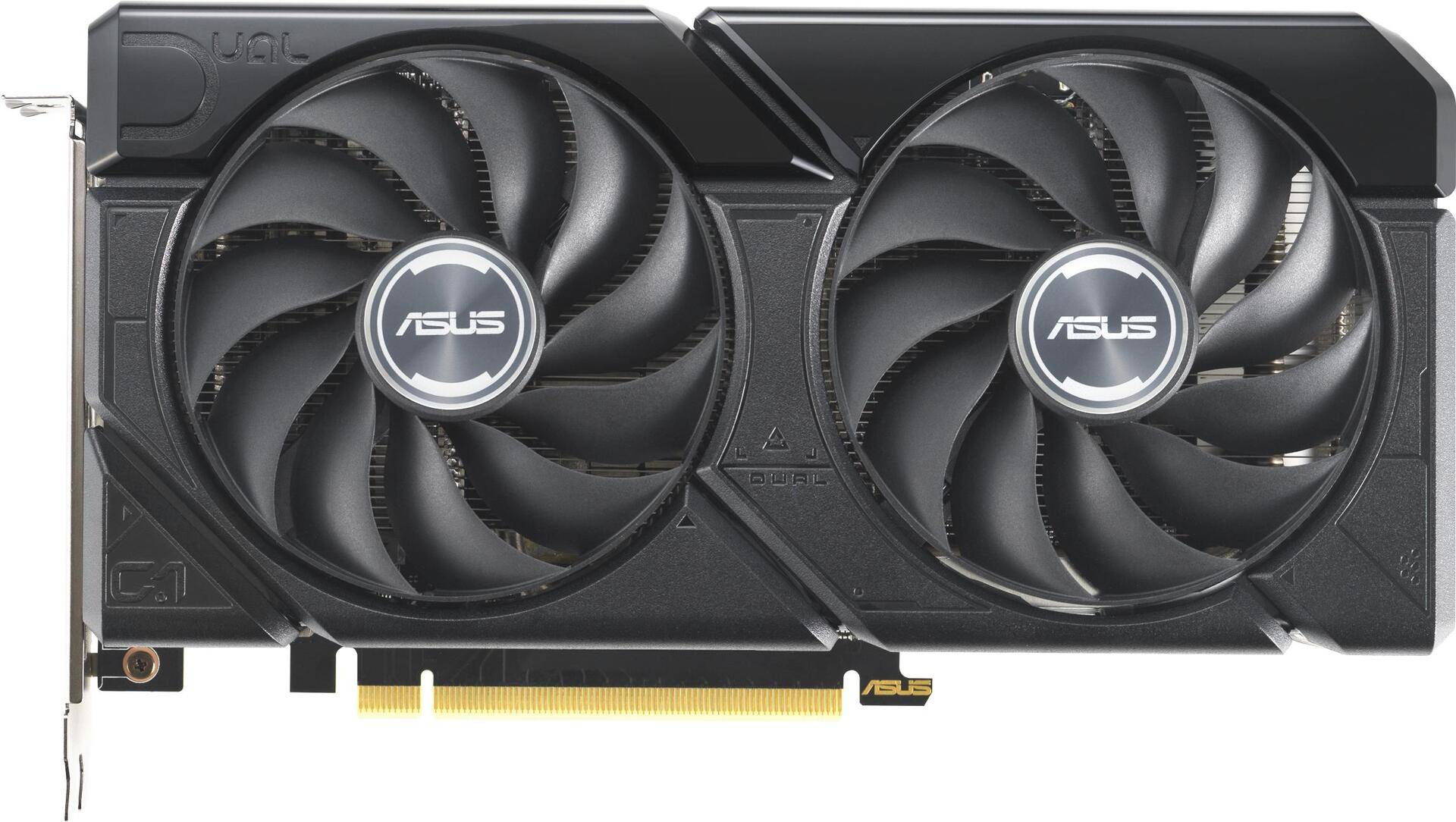 ASUS DUAL GeForce RTX 4060 EVO 8GB - Overclocked Edition - Grafikkarten - GeForce RTX 4060 - 8 GB GDDR6 - PCIe 4.0 - HDMI, 3 x DisplayPort (90YV0JC7-M0NA00) von Asus