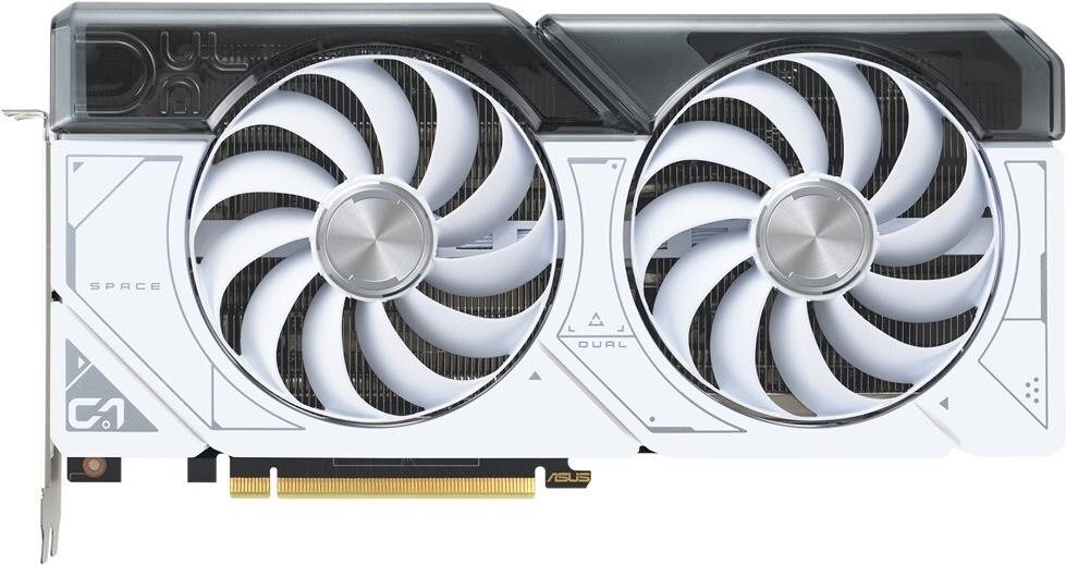 ASUS Dual -RTX4070S-O12G-WHITE NVIDIA GeForce RTX 4070 SUPER 12 GB GDDR6X (90YV0K84-M0NA00) von Asus