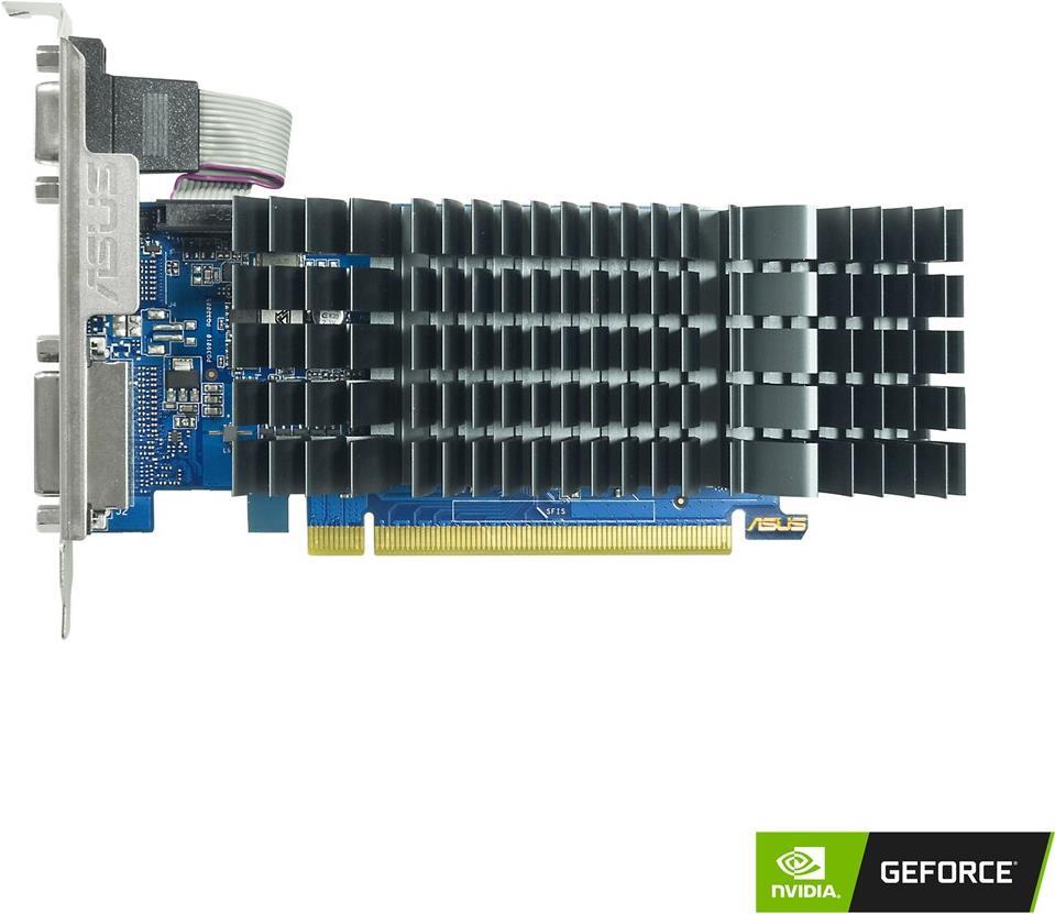 ASUS GT710-SL-2GD3-BRK-EVO NVIDIA GeForce GT 710 2 GB GDDR3 (90YV0I70-M0NA00) von Asus