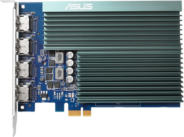 ASUS GT730-4H-SL-2GD5 - Grafikkarten - GF GT 730 - 2GB GDDR5 - PCIe 2,0 - 4 x HDMI - ohne Lüfter (90YV0H20-M0NA00) von Asus