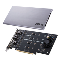 ASUS HYPER M.2 X16 CARD V2 Schnittstellenkarte/Adapter Eingebaut ASUS HYPER M.2 X16 CARD V2 Schnittstellenkarte/Adapter Eingebaut von Asus