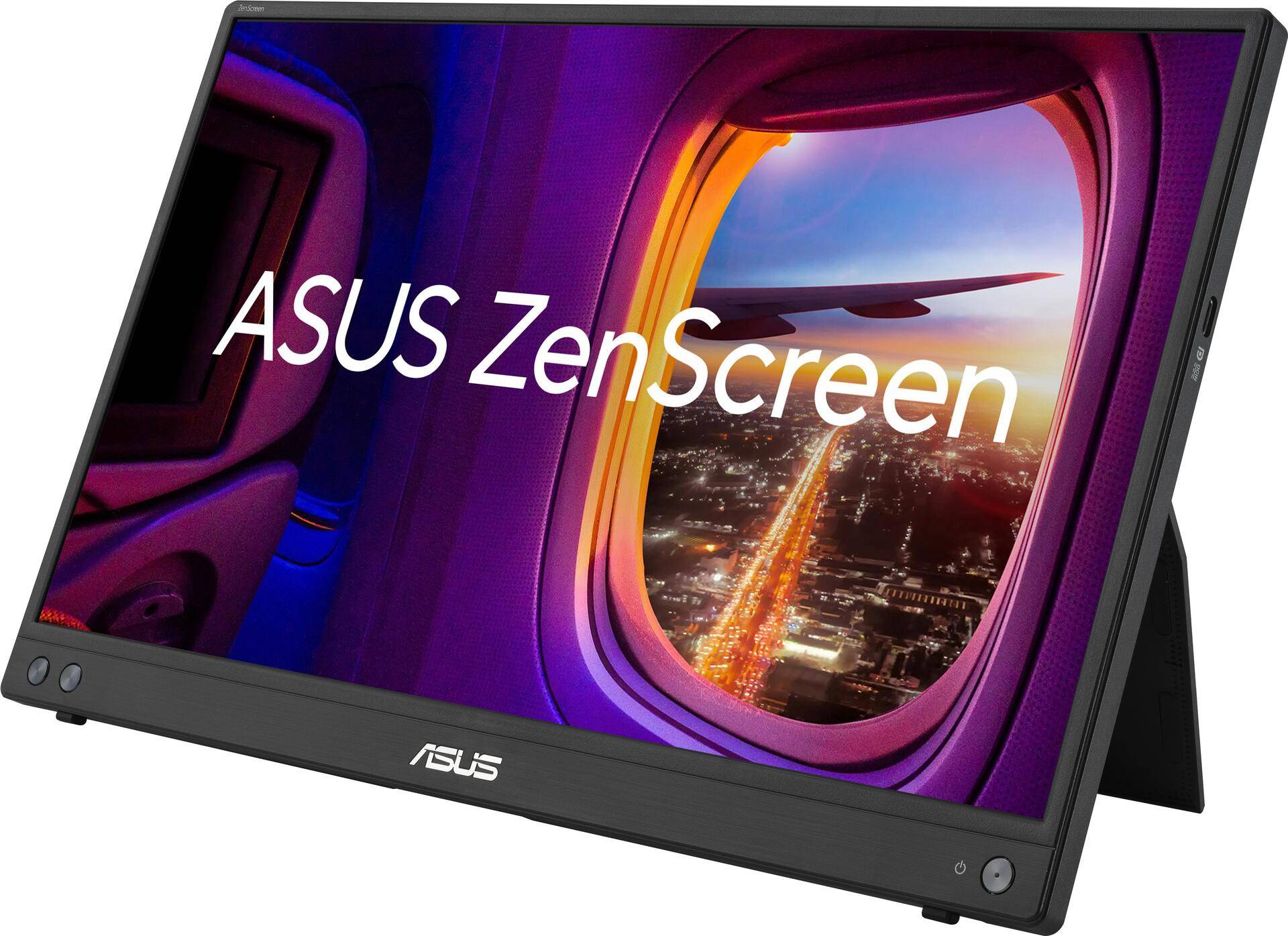 ASUS MB16AHV Computerbildschirm 39,6 cm (15.6) 1920 x 1080 Pixel Full HD LCD Schwarz (90LM0381-B02370) von Asus