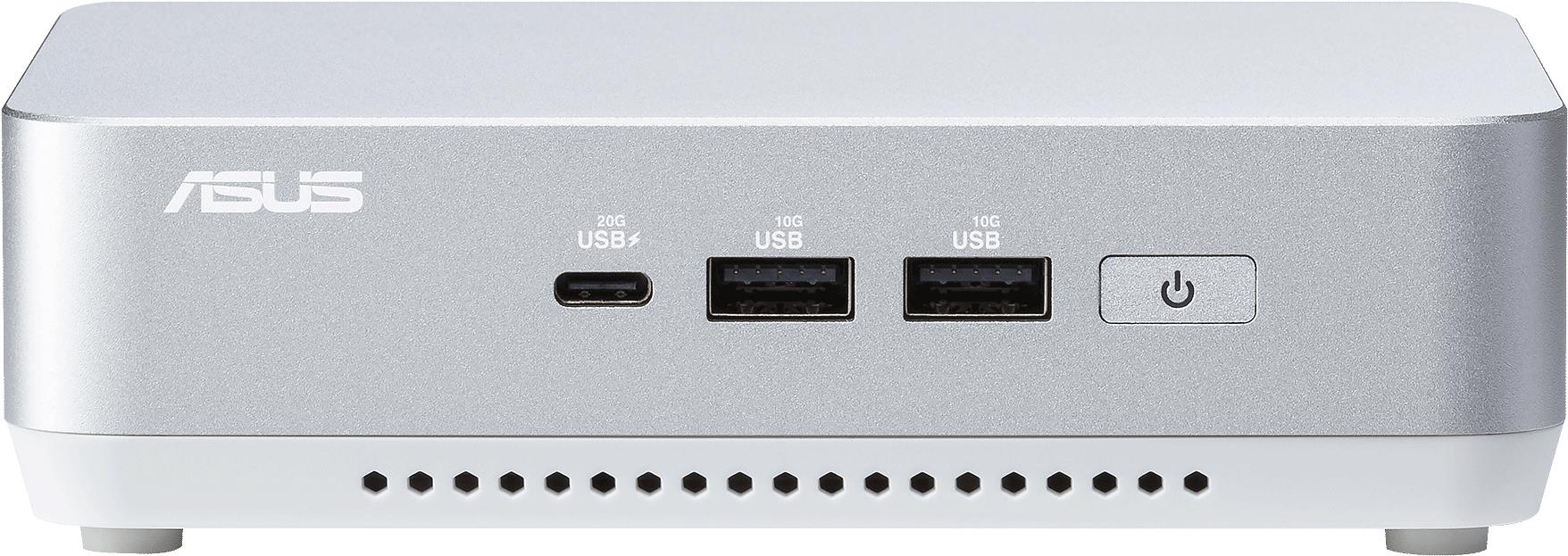 ASUS NUC 14 Pro+ Kit RNUC14RVSU700002I - Barebone - Mini-PC - 1 x Core Ultra 7 155H / 1.4 GHz - RAM 0 GB - Intel Arc Graphics - 1GbE, 2.5GbE, 802.11ax (Wi-Fi 6E), Bluetooth 5.3 - WLAN: 802.11a/b/g/n/ac/ax (Wi-Fi 6E), Bluetooth 5.3 - weiß (90AR0051-M000A0) von Asus