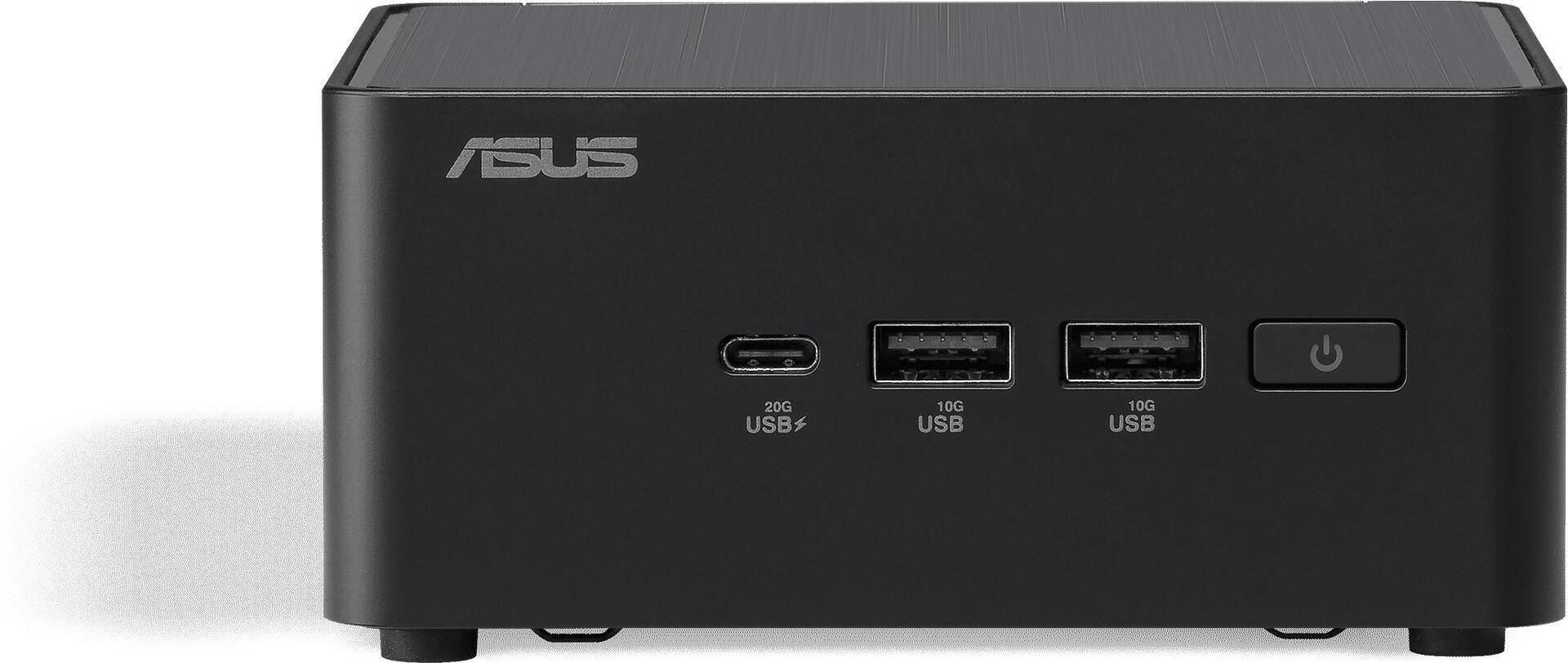 ASUS NUC 14 Pro RNUC14RVHU5068C0I - Mini-PC - Core Ultra 5 125H / 1,2 GHz - RAM 16GB - SSD 512GB - Intel Arc Graphics - Wi-Fi 6E, 1GbE, 2,5GbE, Bluetooth 5,3 - WLAN: Bluetooth 5,3, 802,11a/b/g/n/ac/ax (Wi-Fi 6E) - Win 11 Pro - Monitor: keiner - Schwarz (90AS0081-M000R0) von Asus