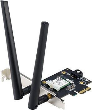 ASUS PCE-AX1800 - Netzwerkadapter - PCIe - 802,11a, 802,11b/g/n, 802,11ax, Bluetooth 5,2 (90IG07A0-MO0B00) von Asus